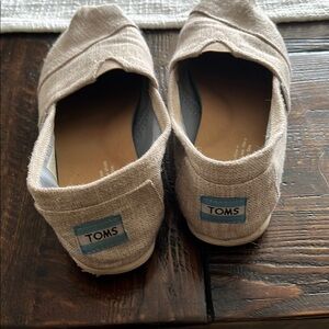 TOMS Beige Slip-On Shoes